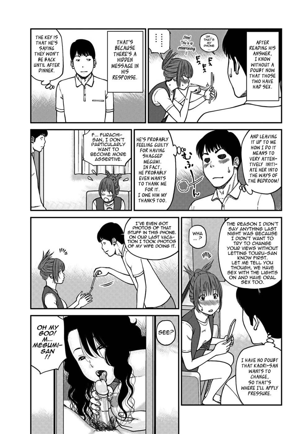 33 Year Old Unsatisfied Wife-Chapter 3-Spouse Swapping-Second Day-Hentai Manga Hentai Comic image