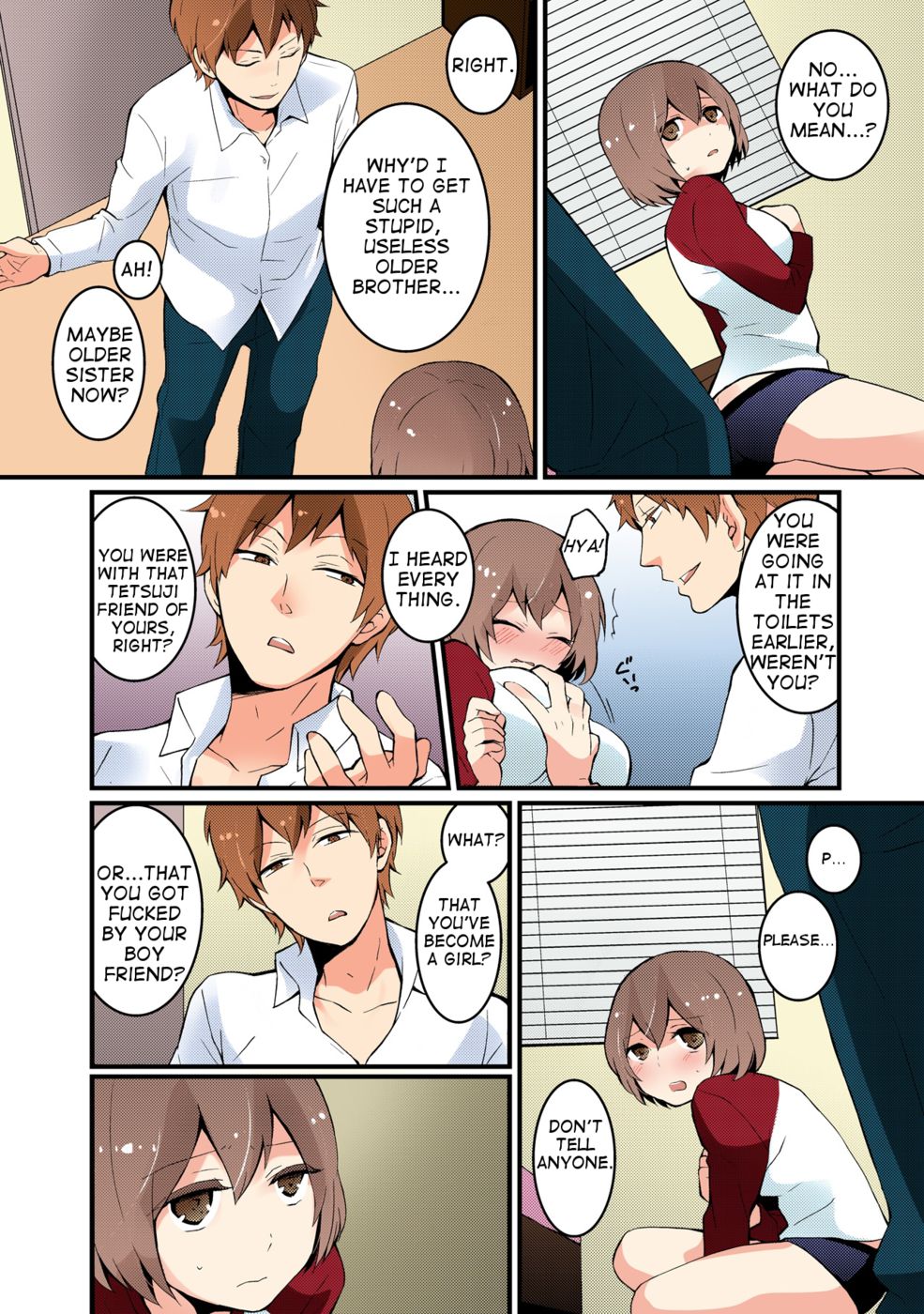 Hentail Guys Transformed Girle - Since I've Abruptly Turned Into a Girl, Won't You Fondle My Boobs?-Chapter  6-Hentai Manga Hentai Comic - Page: 4 - Online porn video at mobile